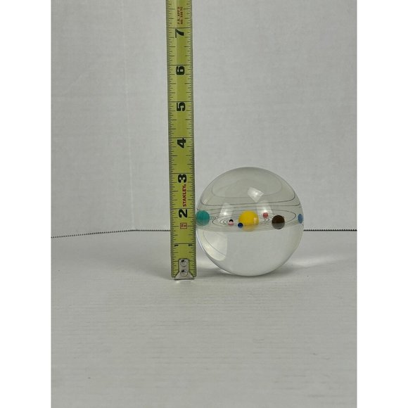 Crystal Solar System Ball 3D Glass Galaxy Mini Universe Astronomy Planets Gift - Picture 6 of 9